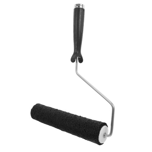 Black texture paint roller - black,
