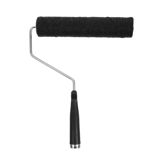 Black texture paint roller - black,