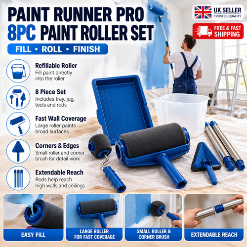 8pc paint runner pro - paint,