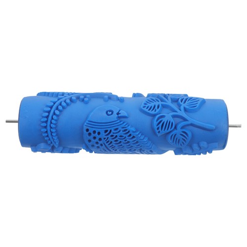 Reusable blue rubber - reusable, patterned