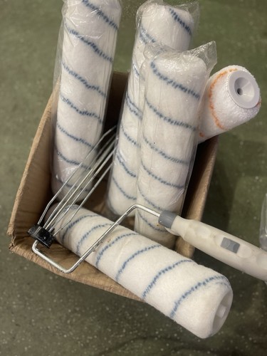 Paint roller and refills - paint,